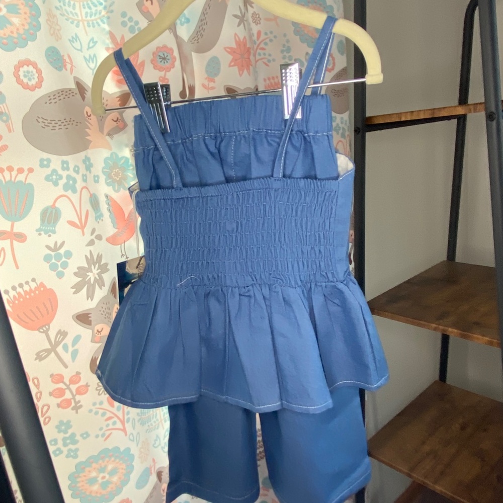 Blue Ruffle Set - Picture 2 of 3